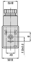 28-ST-01-G all no without IP 65 pursuant to EN 60529 requires a flat gasket without 6 8 mm 4 Max.