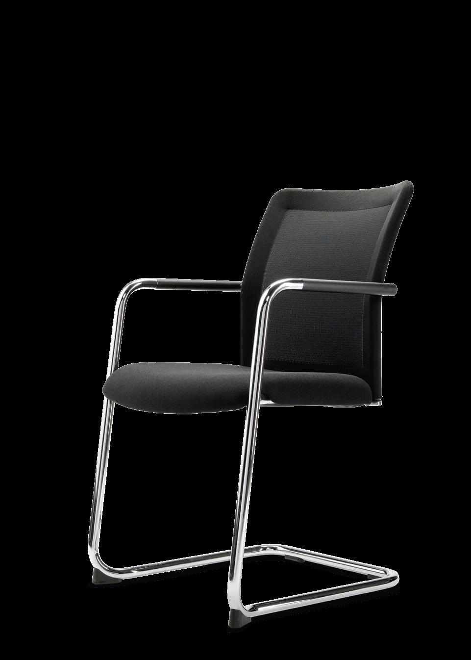 Suites in perfectly as a visitor chair; ideal for conference and meeting room seating.