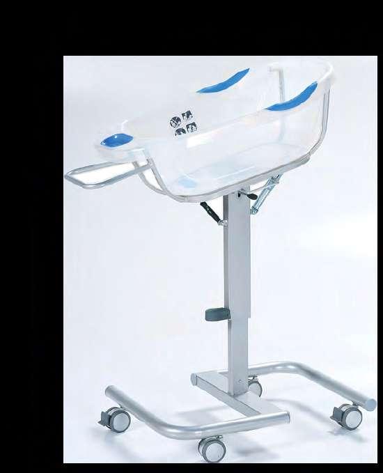 MATERNITY & BIRTHING Paediatric Cot & Bath - Small Compact and lightweight design moves easily and suits