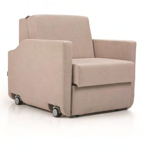 MATERNITY & BIRTHING Happy Recliner Chair The Aspire Reclining Chair offers a comfortable seating surface in-room or in a mobile configuration Intuitive recline mechanism