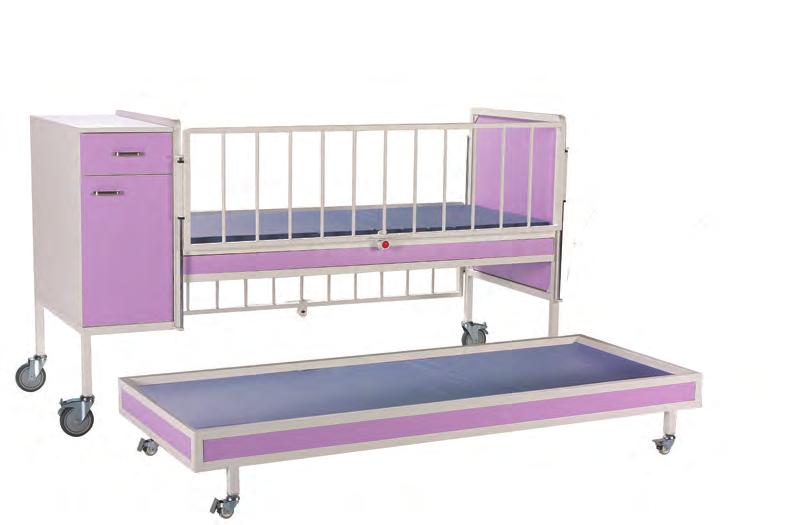 MATERNITY & BIRTHING Change Table Compact footprint for efficient space utilisation Durable medical grade vinyl upholstery for