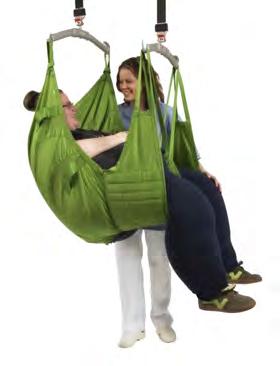 PATIENT HANDLING - MOBILE AmputeeSling with Head Support Size SML MED LRG 200kg 200kg 200kg Designed for safe and secure lifting of patients with amputated legs Supports patient with single and