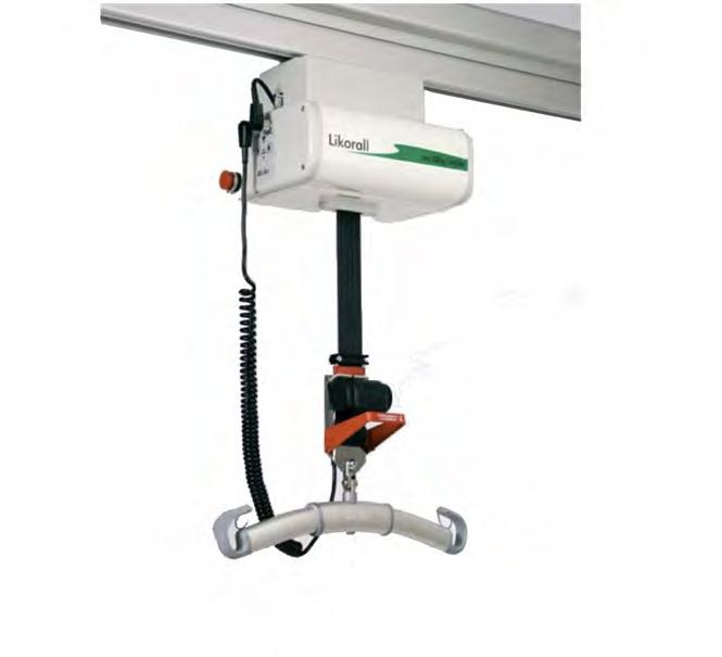 PATIENT HANDLING - CEILING HOISTS Likorall 200 Fixed Ceiling Hoist The Likorall 200 is an economical fixed ceiling hoist needed to manage everyday lifting situations The patented safety drum with