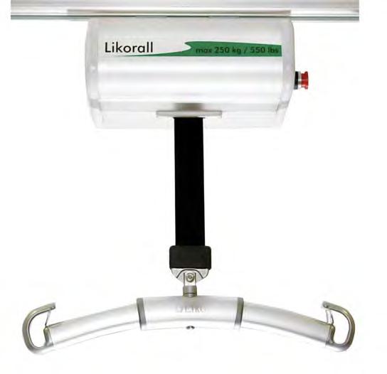 PATIENT HANDLING - CEILING HOISTS Likorall 250 Fixed Ceiling Hoist The
