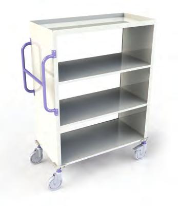 TROLLEYS & CARTS Moist Linen Trolley Mobile trolley for easy transport Designed to transport and dispose soiled linen in hospital
