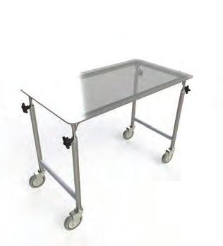 TROLLEYS & CARTS Arm Operating Table Robust stainless steel construction