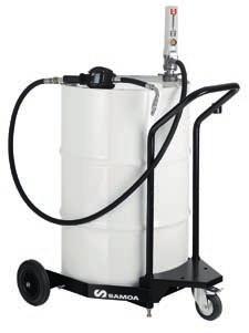 06 mobile units OIL DISPENSERS for 205 litre drums 376 300 376 610 378 120 MOBILE OIL DISPENSERS FOR 205 litre DRUMS WITH LONG PUMP 376 300 Mobile oil dispensers for 205 litre drums Includes: 354