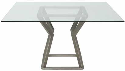 ALVIN W739B ALVIN DINING TABLE BASE Overall: W 25 D 25 H 29.