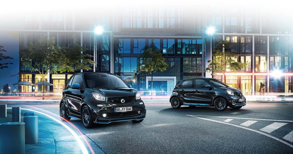 smart fully electric in Europe & US by 2020 smart EQ fortwo: power consumption combined: 13,0-12,9 kwh/100km; CO2-emission combined: 0