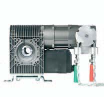 Standard on the drives are thermal protection on motor winding which ensures general protection and have both