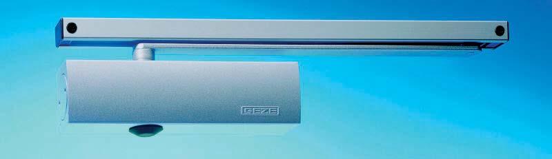 GEZE TS 3000 EC The intelligent closer Surface-mounted door closer with guide rail Product features Closer sizes 2 3 and EN 1154 Low opening force Adjustable closing force Adjustable closing speed