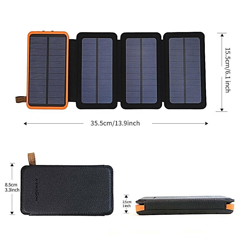 RCI PowerUP Program Offering Sheet - Generators Phone Charger QUAD Solar Generator 444Wh Illustration Battery Capacity Uses Solar Panel Solar Full Charge Time Wall