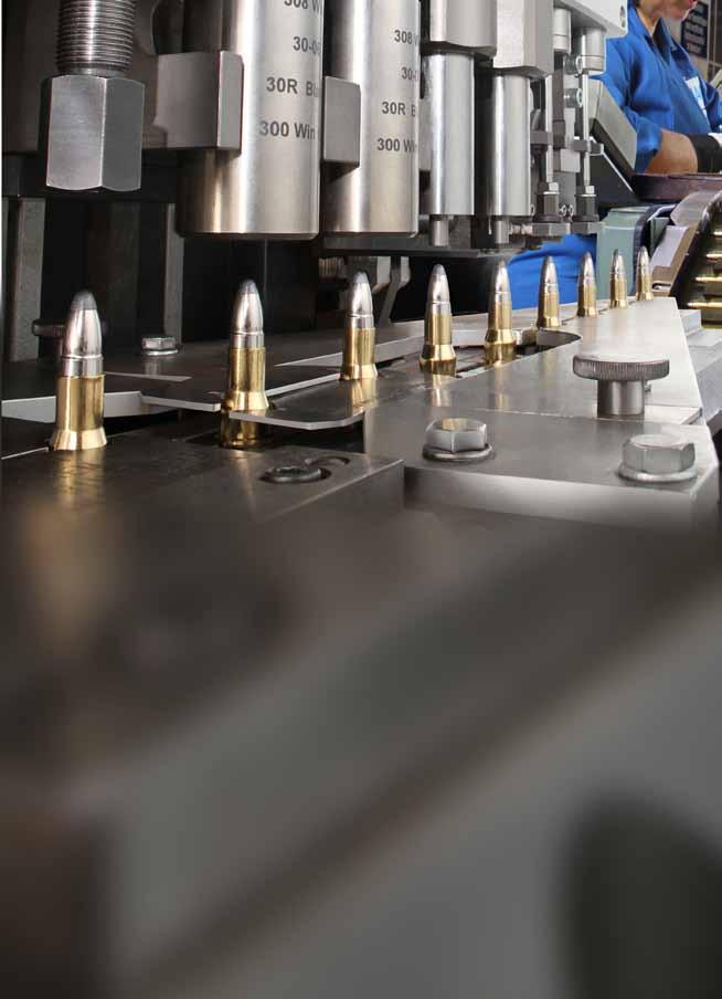 18 P r e c i s i o n p e r f e c t e d Absolutely effective Projectiles from RWS RWS is the only manufacturer of rifle cartridges that exclusively uses bullets made in its own production facilities.