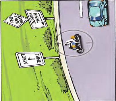YOU If the broken line is on your side (to the left) of a continuous line then you may cross the lines to overtake, turn right, U turn or enter or leave the road if it is safe to do so.