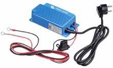 BlUE power BATTERy charger WATERpRooF Ip65 Completely encapsulated: waterproof, shockproof and ignition protected Water, oil or dirt will not damage the Blue Power charger.