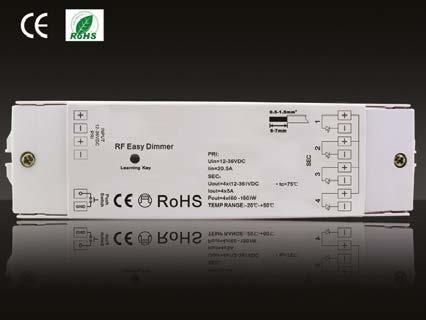 ANALOGUE DIMMER MODULE USES STANDARD 1 TO 10V SINGLE INPUT. FEATURES 0 TO 100% DIMMING RANGE. 12 VOLT - 96 WATT MAX LOAD.