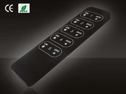 THE DIMMER CAN BE USED WITH MULTIPLE RECEIVERS. 0-100% DIMMABLE.