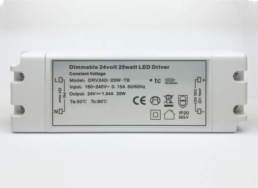 DIMMABLE DRIVER 12V Dali Dimmable Driver (Constant Voltage) 12V 50W DALI DRIVER DIMMABLE/DALI DRIVERS DRV12-50W-DALI 12V / 50W MAINS DALI DRIVER Mains Dimmable