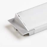 Emitting Profile - Plastic Plaster In Wall Profile Narrow Recessed Profile Recessed PROFILE FOR SIDE EMITTING