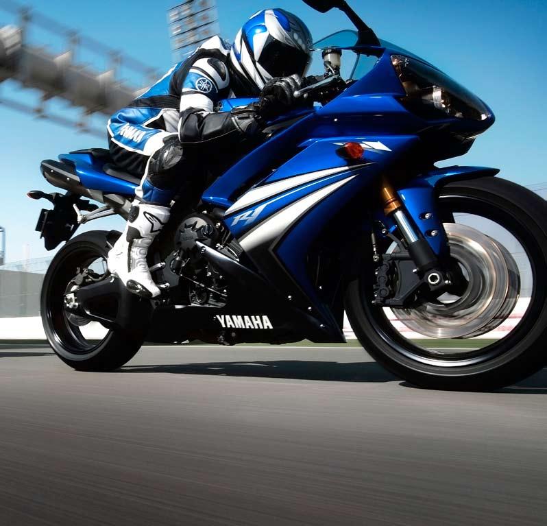 stunning performance of the YZF-R1 and YZF-R6, because