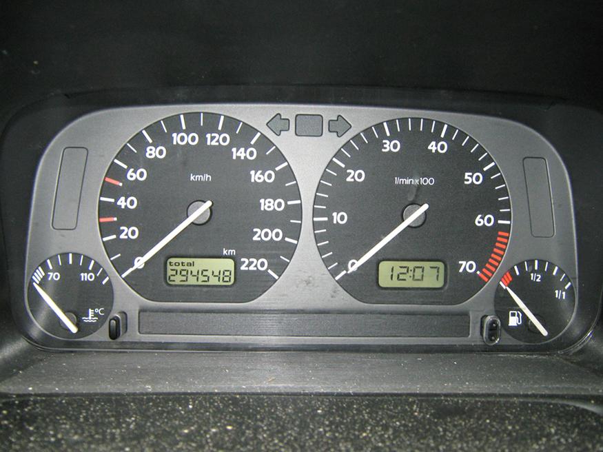 OpenStax-CNX module: m55368 2 Figure 1: The fuel and temperature gauges (far right and far left, respectively) in this 1996 Volkswagen are voltmeters that register the voltage output of sender units,