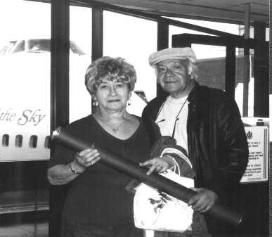 Ruth and Eddie Regis in 1989. (Photo: U.