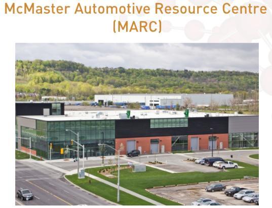 The Venue Conference Rooms: MARC 107 and MARC 266 McMaster Automotive Resource Centre (MARC),
