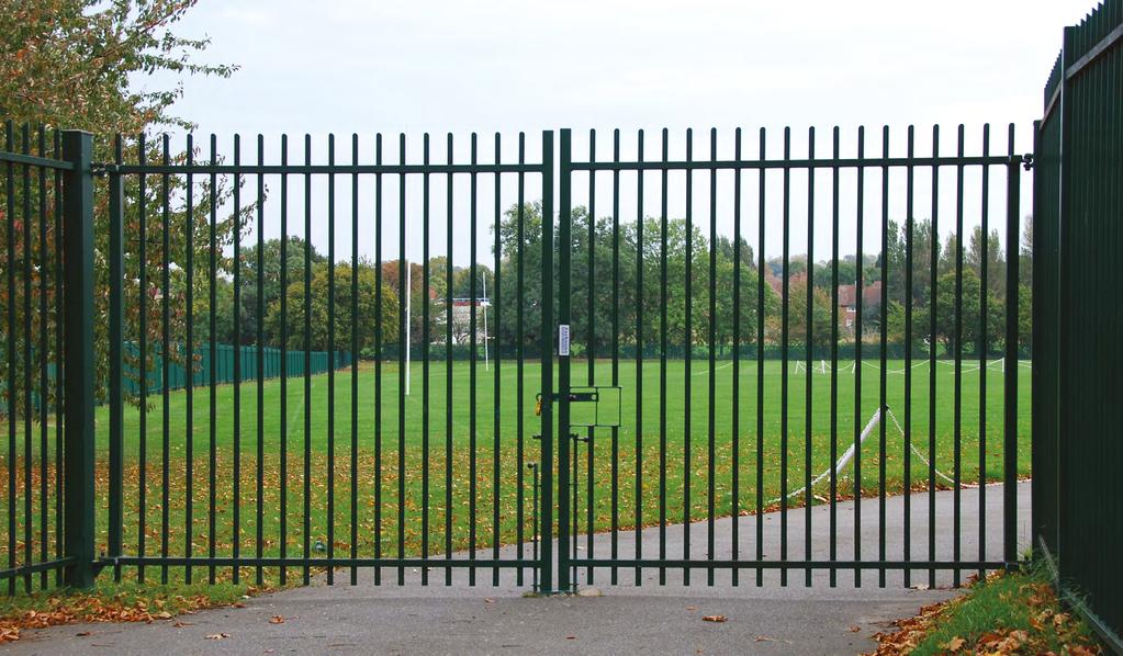 SWING GATES BARBICAN Swing Gates Supplied as either manual or automated and in a range of sizes with various control options.