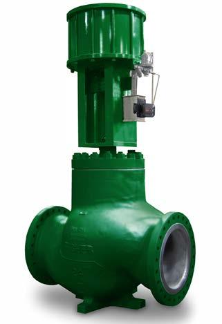 Large ET and ED Valves Product Bulletin Fisher Large ED/EWD and ET/EWT Valves NPS 12 through 30 Fisher NPS 12 through 30 CL150 through ED/EWD and ET/EWT series control valves are used for either