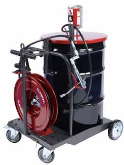 SECTION SIX BULK FLUID PACKAGES TROLLEY PACKAGES Alemite s premium lube trolley package comes complete with all components needed for portably dispensing oil or grease directly from 55 gallon or 400