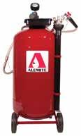 SECTION TEN FLUID HANDLING EQUIPMENT EXTRACTORS Alemite s Portable Oil Extractor provides a safe, economical way to empty fluids from engine crankcases using air pressure.