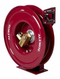 SECTION FOUR REELS SEVERE DUTY REELS Tough jobs require tough equipment. Alemite Severe Duty Reels are designed to deliver maximum strength and durability in harsh working conditions.