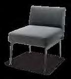 F) PROGB Pro Executive Guest Chair (black vinyl)