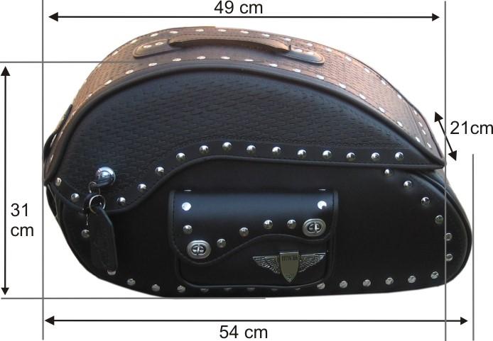 bull leather 4-5 mm Front is reinforced with
