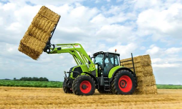 Protects the front loader. The SHOCK ELIMINATOR suppresses the jolts that occur when the loader is stopped abruptly during lowering. Protects the tractor.