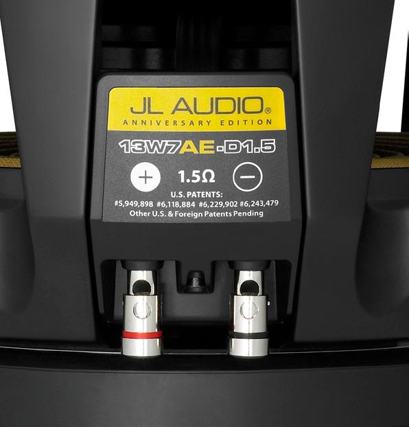 13W7AE Subwoofer: Dual Voice Coil Wiring The 13W7AE-D1.5 employs dual 1.5Ω voice coils. BOTH voice coils must be connected to the amplifier for proper operation.