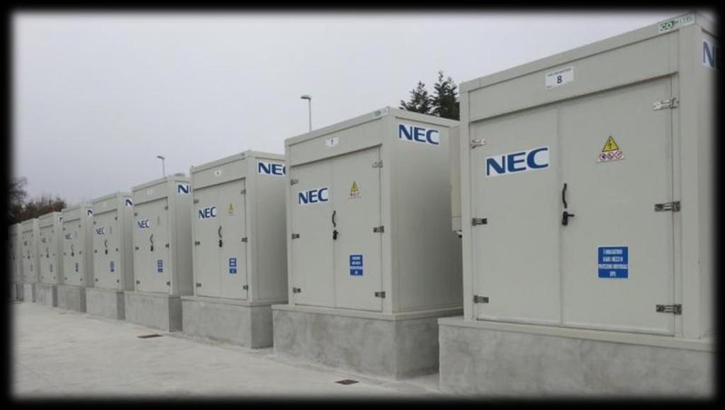 EESS in HV/MV substations EESS Chiaravalle (CZ) - CALABRIA Placement: MV
