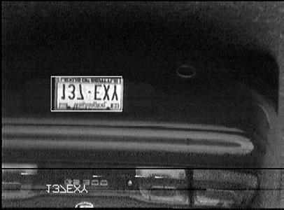 In those instances where the license plate image could not be read due primarily to a license plate being obscured by an object such as a trailer hitch or bicycle rack, or because the vehicle changed
