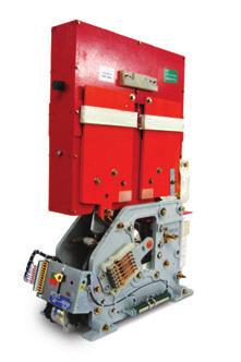 trip free, air circuit breakers. The closing mechanism is an independent motor operated type.