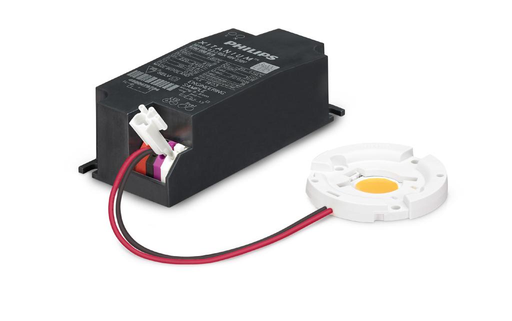 Fortimo LED SLM Gen4 module * *Measurements showing compliancy to Zhaga book 3 version 1.2 have been done on the 3000 lm L15 module with the standard holder.