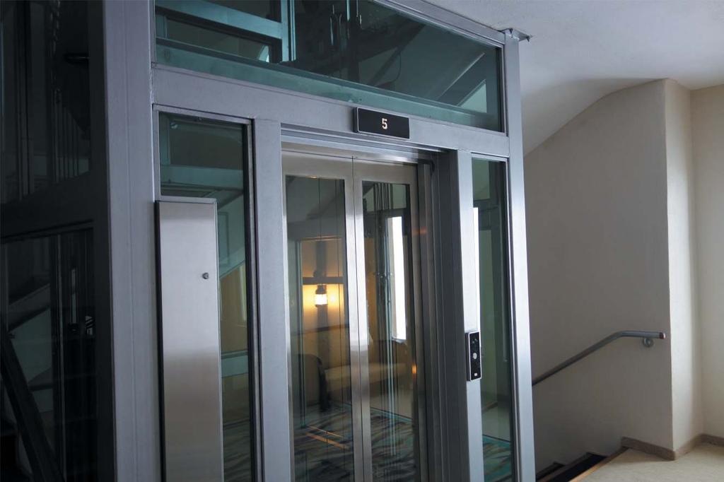 Villa elevators will give a lower cost to user as being produced at covered a small shaft space in building.