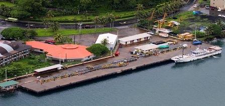 AMERICAN SAMOA GOVERNMENT FUEL DOCK 1 mile of dedicated underground pipeline for each product