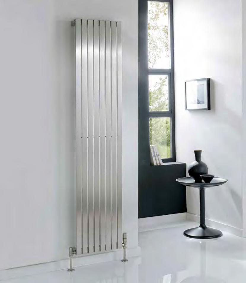 Ceres Mara Ceres 1800 x 390 in Brushed Stainless Steel with Nickel