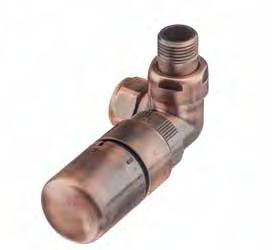 Corner Ideal TRV valves are not Bi-directional Pipe Centers For