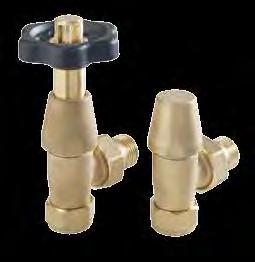 127mm Please Note Black & Brass TRV valves are not Bi-directional Brass Brass VVNB&BTRV Angled or straight 126.