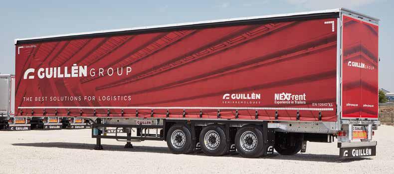 2 1 2 [1] Curtain Sider semitrailer [2] Curtain Sider semitrailer rear view VERSATILITY AND MODULARITY Standard, coil carrier, maxi, mega, with air freight cargo rollers, automatic loading systems,