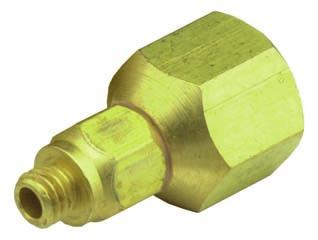 1/8 NPT to 1/8 ID Hose Swivel Fitting 1.187.812.812.437 1/8 I.D. hose barb 1/8 NPT to 10-32 Swivel Adapter.312 hex..437 hex..312 hex..437 hex. Thread: 10-32 Gasket: Buna-N gasket furnished in package only.