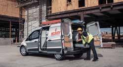 CARGO VAN (continued) XLT INCLUDES SELECT XL FEATURES, PLUS: Body-color front bumper and rear side panels Compass display Cruise control Daytime running lamps Configurable Driver and front-passenger