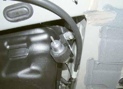 Perforated bracket Original vehicle nut metering pump 57