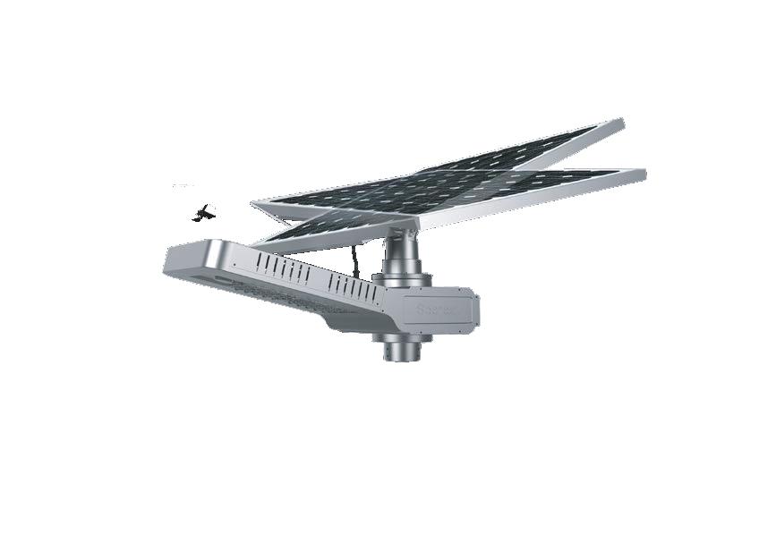 Solar panel angle adjustable schematic diagram: Parameters: Type ML-NHL_15N ML-NHL_20N ML-NHL_30N ML-NHL_30U Lamp power 15W 20W 30W 30W Solar panel 50W/18V 65W/18V 80W/18V 100W/18V Lithium battery